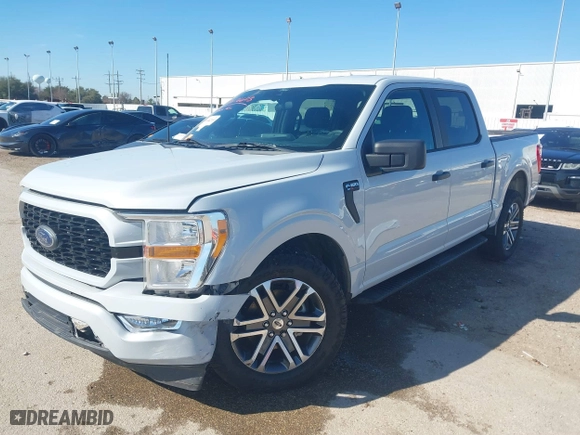 2021 Ford F-150 XL with VIN 1FTEW1C50MKE81542, listed as a IAAI auction lot 41276603 with 80,473 mi miles. Bid and sale history available at carsss.com. Image 21.