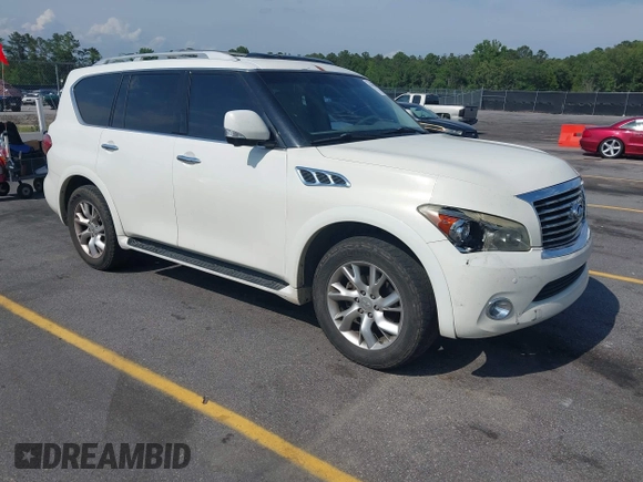 2012 Infiniti QX56 7-passenger с VIN JN8AZ2NF7C9516542, выставлен на аукционе IAAI как лот 42319421 с пробегом 222 230 миль миль и . История ставок и продаж доступна на DreamBid. Изображение 1.