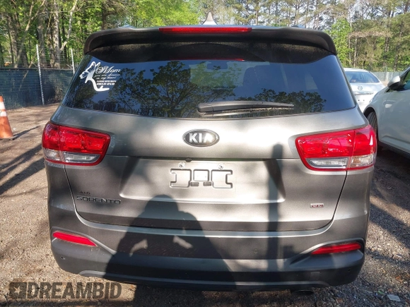 2017 Kia Sorento LX with VIN 5XYPG4A36HG279857, listed as a IAAI auction lot 42115007 with 112,592 mi miles. Bid and sale history available at carsss.com. Image 16.