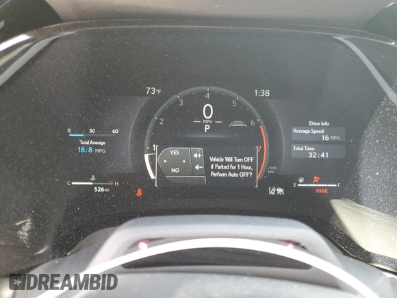 2025 Lexus RX 350 with VIN 2T2BAMBA2SC061051, listed as a Copart auction lot 57847605 with 526 mi miles and Salvage title. Bid and sale history available at DreamBid. Image 9.