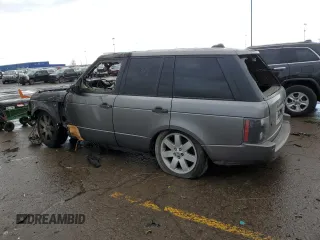 2007 Land Rover Range Rover HSE z VIN SALMF15437A240576, wystawiony jako Copart lot #47800325 z przebiegiem Nie podano mil oraz Szkoda całkowita • Salvage title. Historia ofert i sprzedaży dostępna na DreamBid. Obrazek 2.