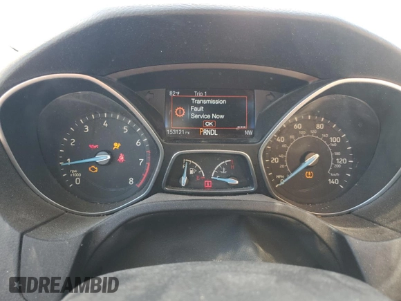 2016 Ford Focus SE with VIN 1FADP3F23GL266005, listed as a Copart auction lot 46861205 with 153,121 mi miles and Salvage Title. Bid and sale history available at carsss.com. Image 9.