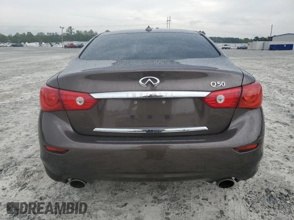 2015 Infiniti Q50 Premium z VIN JN1BV7AP5FM353448, wystawiony jako Copart lot #57115325 z przebiegiem 104 721 mil mil oraz Szkoda całkowita • Salvage title. Historia ofert i sprzedaży dostępna na DreamBid. Obrazek 6.