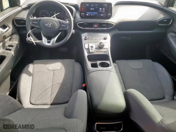 2022 Hyundai Santa Fe SEL with VIN 5NMS24AJ4NH376404, listed as a Copart auction lot 49858405 with 21,392 mi miles and Salvage Title. Bid and sale history available at carsss.com. Image 8.