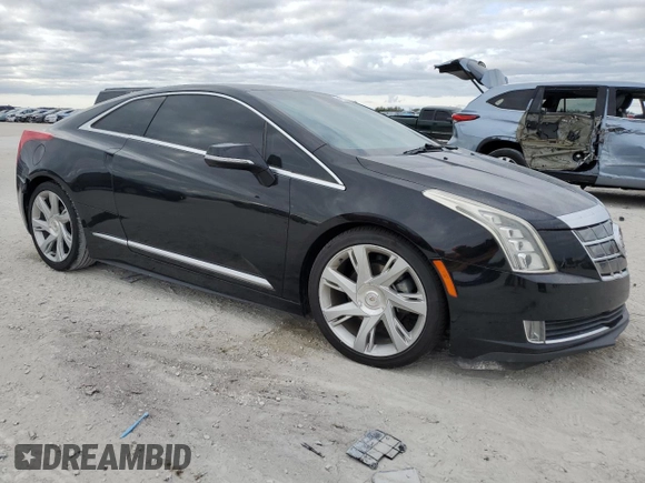 2014 Cadillac ELR z VIN 1G6RL1E46EU142582, wystawiony jako Copart lot #41382865 z przebiegiem 58 732 mil mil oraz Szkody całkowita. Historia ofert i sprzedaży dostępna na DreamBid. Obrazek 4.