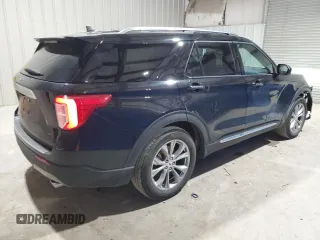 2024 Ford Explorer Limited with VIN 1FMSK7FHXRGA30180, listed as a Copart auction lot 45591995 with 22,382 mi miles and Clean Title. Bid and sale history available at carsss.com. Image 3.