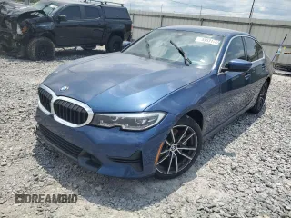 2022 BMW 3 Series 330i with VIN 3MW5R1J02N8C24106, listed as a Copart auction lot 59531485 with Not provided miles and Salvage title. Bid and sale history available at DreamBid. Image 1.