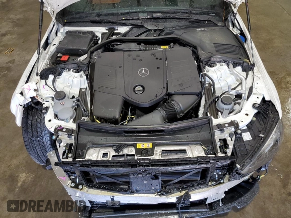 2025 Mercedes-Benz C 300 with VIN W1KAF4HB5SR256235, listed as a Copart auction lot 54407365 with 4,645 mi miles and Clean Title. Bid and sale history available at DreamBid. Image 11.