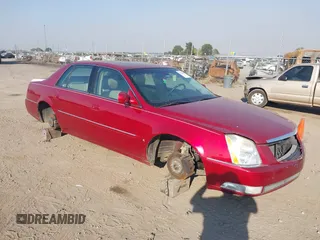 2008 Cadillac DTS 1SC with VIN 1G6KD57Y08U143396, listed as a IAAI auction lot 40618555 with 124,706 mi miles and . Bid and sale history available at carsss.com. Image 1.