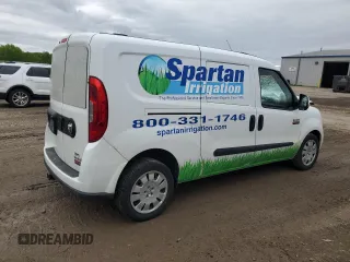 2016 Ram ProMaster City Cargo Tradesman SLT with VIN ZFBERFBT0G6B14602, listed as a Copart auction lot 57635205 with 208,359 mi miles and Clean title. Bid and sale history available at DreamBid. Image 3.