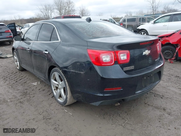 2013 Chevrolet Malibu LTZ with VIN 1G11J5SX6DF229593, listed as a IAAI auction lot 42016580 with 166,365 mi miles. Bid and sale history available at carsss.com. Image 3.