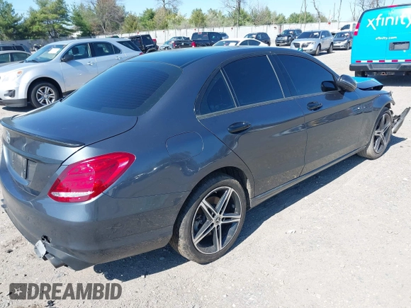 2016 Mercedes-Benz C 300 Luxury with VIN 55SWF4KB5GU099178, listed as a IAAI auction lot 41983883 with 163,126 mi miles and . Bid and sale history available at carsss.com. Image 4.
