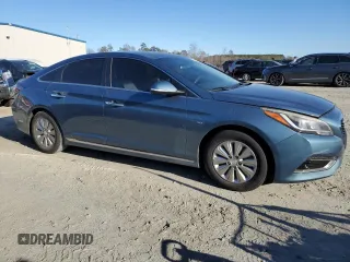 2016 Hyundai Sonata Hybrid SE with VIN KMHE24L18GA038362, listed as a Copart auction lot 78178493 with 83,222 mi miles. Bid and sale history available at carsss.com. Image 4.