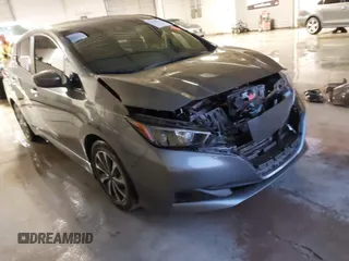 2023 Nissan LEAF S with VIN 1N4AZ1BV3PC562630, listed as a IAAI auction lot 41348122 with 23,090 mi miles and . Bid and sale history available at DreamBid. Image 1.
