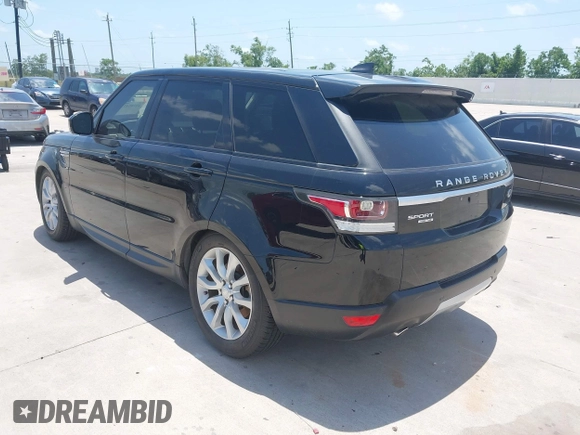 2017 Land Rover Range Rover Sport HSE with VIN SALWR2FK8HA675467, listed as a IAAI auction lot 42285414 with 99,696 mi miles and . Bid and sale history available at DreamBid. Image 3.
