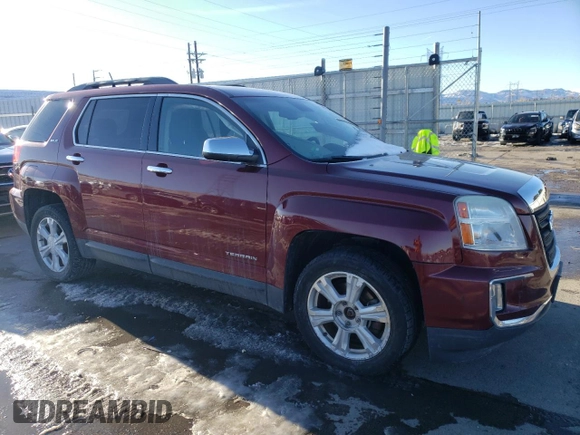 2016 GMC Terrain SLE with VIN 2GKFLTE3XG6245738, listed as a Copart auction lot 42446295 with 132,604 mi miles and Salvage Title. Bid and sale history available at DreamBid. Image 4.