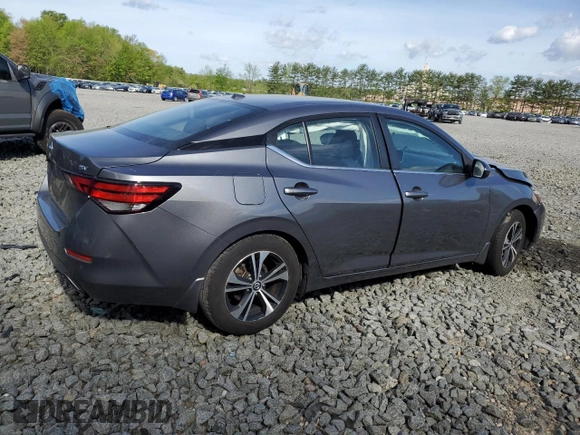 2021 Nissan Sentra SV z VIN 3N1AB8CV2MY214202, wystawiony jako Copart lot #54983485 z przebiegiem 73 898 mil mil oraz Szkoda całkowita • Salvage title. Historia ofert i sprzedaży dostępna na DreamBid. Obrazek 3.