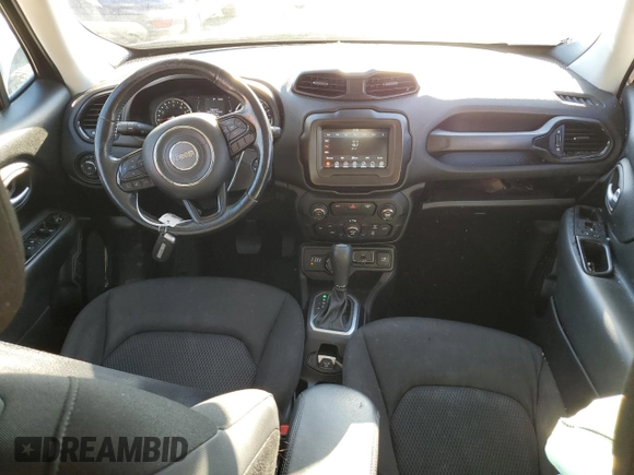 2018 Jeep Renegade Altitude with VIN ZACCJBBB5JPG75357, listed as a Copart auction lot 80260204 with 70,377 mi miles and Salvage title. Bid and sale history available at DreamBid. Image 8.