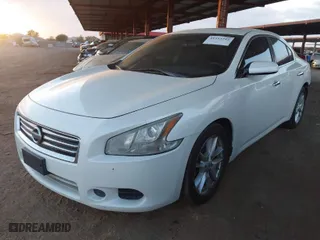 2013 Nissan Maxima 3.5 SV with VIN 1N4AA5AP8DC829757, listed as a IAAI auction lot 41553742 with 156,356 mi miles. Bid and sale history available at carsss.com. Image 2.