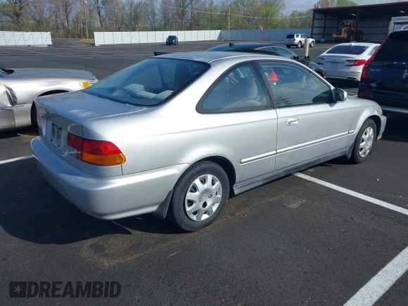 1996 Honda Civic EX with VIN 1HGEJ8249TL090500, listed as a IAAI auction lot 41927643 with 164,067 mi miles. Bid and sale history available at carsss.com. Image 4.