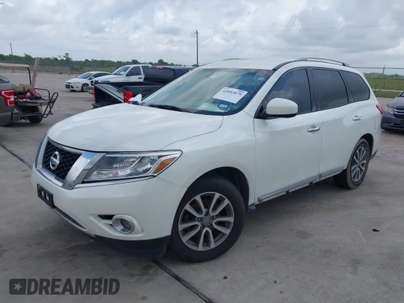 2016 Nissan Pathfinder Platinum with VIN 5N1AR2MN2GC655552, listed as a IAAI auction lot 42052079 with 232,908 mi miles. Bid and sale history available at carsss.com. Image 16.