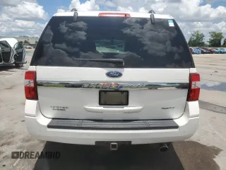 2017 Ford Expedition Limited с VIN 1FMJU2AT9HEA80437, выставлен на аукционе Copart как лот 62207195 с пробегом 139 756 миль миль и Списание • Salvage title. История ставок и продаж доступна на DreamBid. Изображение 6.