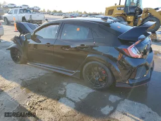 2018 Honda Civic Type R Touring with VIN SHHFK8G75JU202436, listed as a Copart auction lot 79510254 with 0 mi miles and Salvage Title. Bid and sale history available at carsss.com. Image 2.