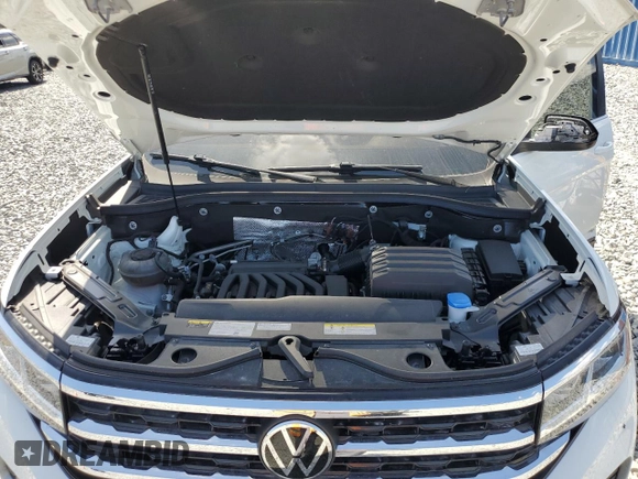 2023 Volkswagen Atlas SE with VIN 1V2HR2CA6PC531607, listed as a Copart auction lot 54721435 with 21,132 mi miles and Salvage title. Bid and sale history available at DreamBid. Image 12.
