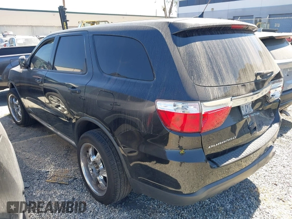 2013 Dodge Durango SXT with VIN 1C4RDHAG2DC673236, listed as a IAAI auction lot 42506024 with 198,215 mi miles and . Bid and sale history available at DreamBid. Image 3.