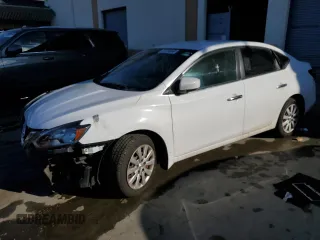 2017 Nissan Sentra S with VIN 3N1AB7AP0HY316831, listed as a Copart auction lot 88692725 with 119,533 mi miles and Salvage title. Bid and sale history available at DreamBid. Image 1.