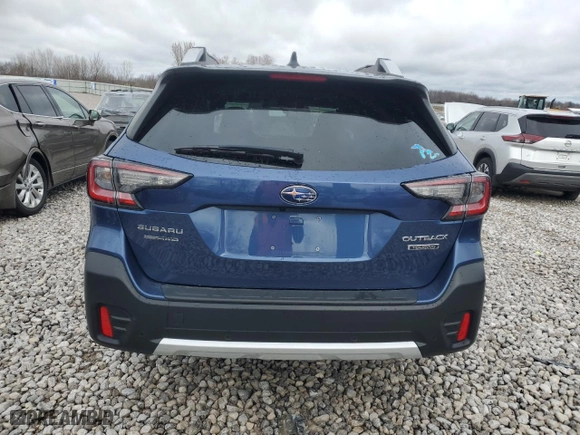 2021 Subaru Outback Touring with VIN 4S4BTAPCXM3109586, listed as a Copart auction lot 81755914 with 0 mi miles and Salvage Title. Bid and sale history available at carsss.com. Image 6.