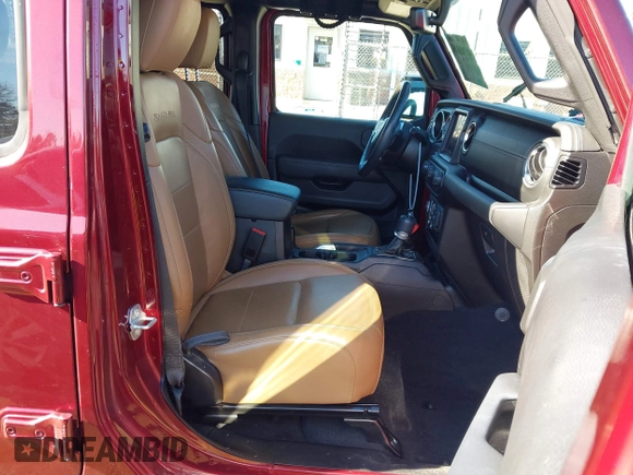 2021 Jeep Wrangler Unlimited Sahara with VIN 1C4JJXP60MW688749, listed as a IAAI auction lot 41341634 with 45,772 mi miles and . Bid and sale history available at DreamBid. Image 5.