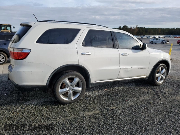 2013 Dodge Durango Citadel with VIN 1C4SDHET7DC510221, listed as a Copart auction lot 76639644 with 165,243 mi miles and Clean Title. Bid and sale history available at carsss.com. Image 3.