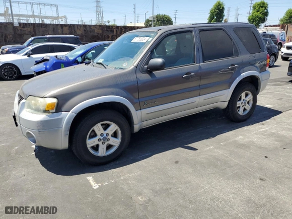 2005 Ford Escape Hybrid with VIN 1FMCU95H35KC95221, listed as a Copart auction lot 67789924 with 169,260 mi miles and Clean Title. Bid and sale history available at carsss.com. Image 1.
