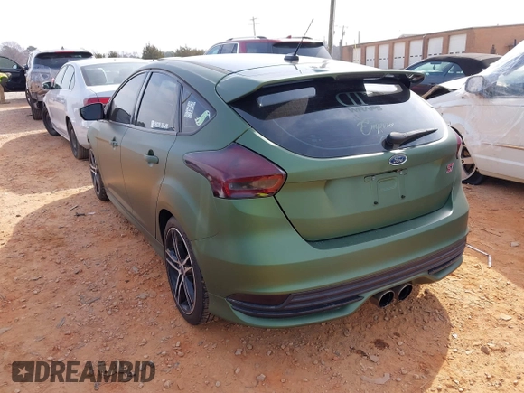 2017 Ford Focus ST with VIN 1FADP3L97HL289483, listed as a IAAI auction lot 41797579 with 127,789 mi miles and . Bid and sale history available at carsss.com. Image 3.