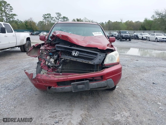 2003 Honda Pilot EX with VIN 2HKYF18593H523824, listed as a IAAI auction lot 41933540 with 159,935 mi miles. Bid and sale history available at carsss.com. Image 12.