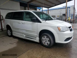 2012 Dodge Grand Caravan SE with VIN 2C4RDGBGXCR166924, listed as a Copart auction lot 51449425 with 192,931 mi miles and Clean Title. Bid and sale history available at carsss.com. Image 4.