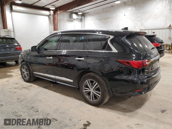 2020 Infiniti QX60 Signature Edition с VIN 5N1DL0MM4LC501445, выставлен на аукционе Copart как лот 48206895 с пробегом 102 523 миль миль и На запчасти • Non repairable. История ставок и продаж доступна на DreamBid. Изображение 2.
