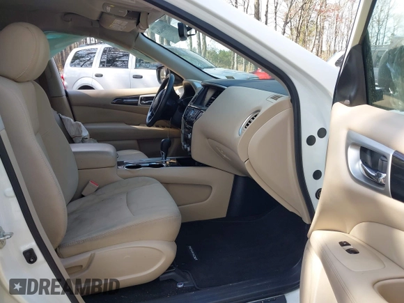 2018 Nissan Pathfinder SL with VIN 5N1DR2MN2JC613242, listed as a IAAI auction lot 41905624 with 126,529 mi miles. Bid and sale history available at carsss.com. Image 5.