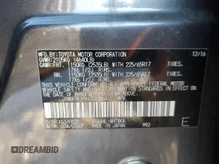 2017 Toyota RAV4 LE with VIN JTMBFREV9HJ137864, listed as a Copart auction lot 87593755 with Not Provided miles and Salvage Title. Bid and sale history available at carsss.com. Image 15.