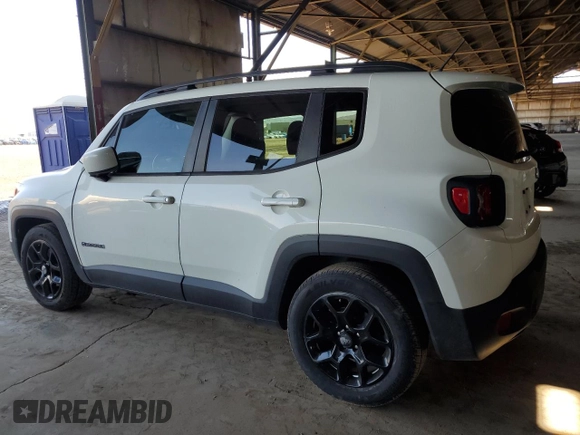 2017 Jeep Renegade Altitude with VIN ZACCJABB8HPE95746, listed as a Copart auction lot 62685995 with 109,666 mi miles and Salvage title. Bid and sale history available at DreamBid. Image 2.