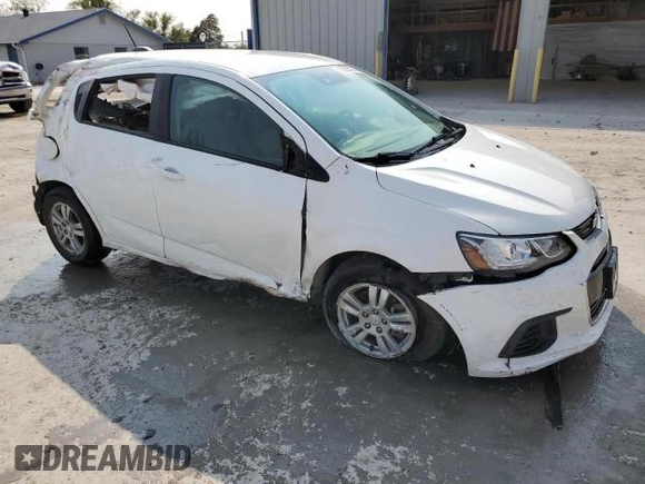 2020 Chevrolet Sonic LT with VIN 1G1JG6SB8L4116988, listed as a Copart auction lot 56919895 with 50,086 mi miles and Clean title. Bid and sale history available at DreamBid. Image 4.