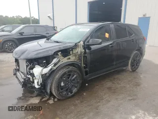 2024 Chevrolet Equinox LS with VIN 3GNAXHEG3RL213729, listed as a Copart auction lot 57494105 with 8,618 mi miles and Salvage title. Bid and sale history available at DreamBid. Image 1.