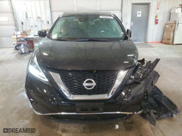 2023 Nissan Murano Platinum with VIN 5N1AZ2DS3PC127959, listed as a Copart auction lot 75038914 with 7,409 mi miles and Salvage Title. Bid and sale history available at carsss.com. Image 5.