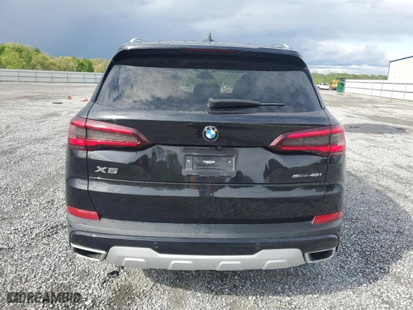 2021 BMW X5 sDrive40i with VIN 5UXCR4C06M9H52522, listed as a Copart auction lot 53038075 with 108,218 mi miles and Clean Title. Bid and sale history available at carsss.com. Image 6.