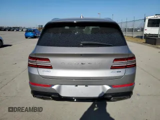 2022 Genesis GV80 with VIN KMUHCESC3NU092295, listed as a Copart auction lot 42539085 with Not Provided miles and Salvage Title. Bid and sale history available at DreamBid. Image 6.