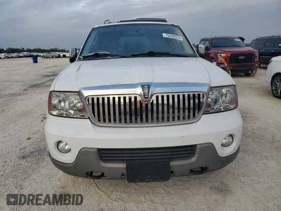2004 Lincoln Navigator Luxury with VIN 5LMFU27R54LJ27497, listed as a Copart auction lot 75428574 with 0 mi miles and Non Repairable. Bid and sale history available at carsss.com. Image 5.