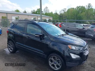 2018 Ford EcoSport SES with VIN MAJ6P1CL9JC231177, listed as a IAAI auction lot 42061133 with 59,476 mi miles and . Bid and sale history available at DreamBid. Image 1.
