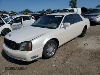 2000 Cadillac DeVille z VIN 1G6KD54Y5YU280855, wystawiony jako Copart lot #58817655 z przebiegiem Nie podano mil oraz Czysty tytuł • Clean title. Historia ofert i sprzedaży dostępna na DreamBid. Obrazek 1.