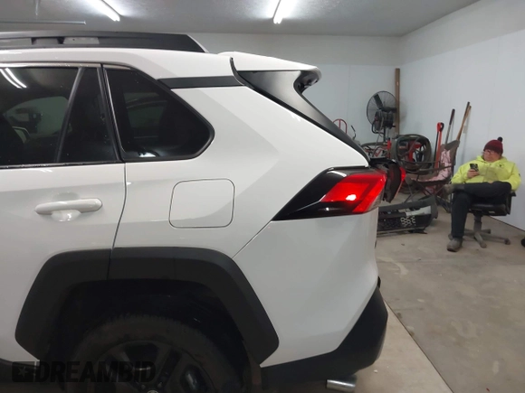 2023 Toyota RAV4 Adventure with VIN 2T3J1RFV6PW369380, listed as a IAAI auction lot 41708126 with 33,683 mi miles. Bid and sale history available at carsss.com. Image 17.